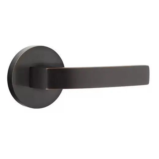 Emtek Breslin Lever with Disk Rose by Emtek