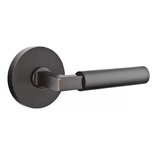 Emtek Hercules Door Lever with Disk Rose by Emtek