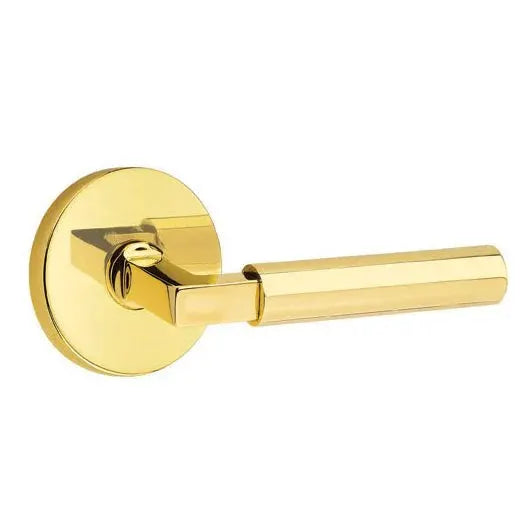 Emtek Hercules Door Lever with Disk Rose by Emtek