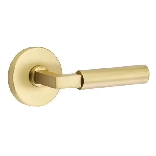 Emtek Hercules Door Lever with Disk Rose by Emtek