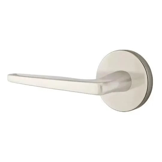 Emtek Hermes Door Lever with Disk Rose by Emtek