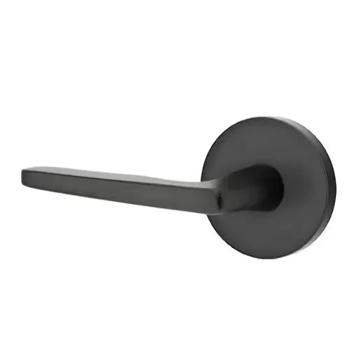 Emtek Hermes Door Lever with Disk Rose by Emtek
