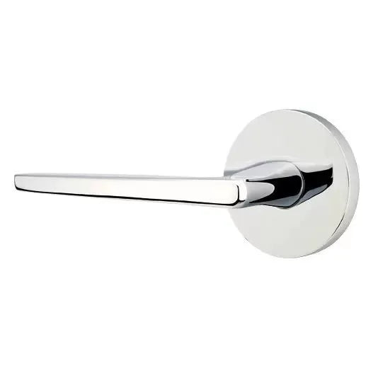 Emtek Hermes Door Lever with Disk Rose by Emtek