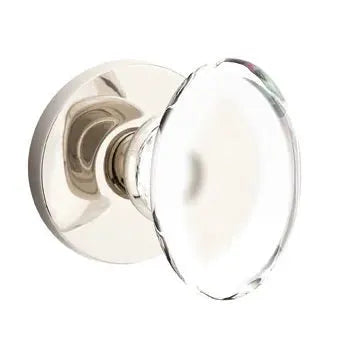 Emtek Hampton Door Knob with Disk Rose by Emtek