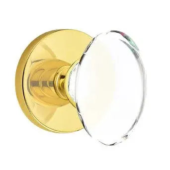 Emtek Hampton Door Knob with Disk Rose by Emtek