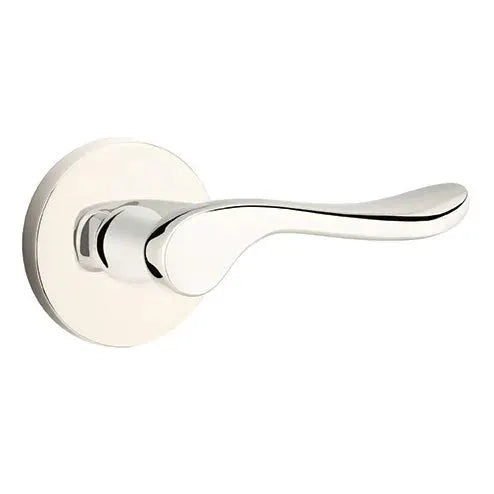 Emtek Luzern Door Lever with Disk Rose by Emtek