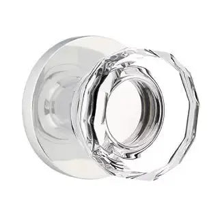 Emtek Lowell Door Knob with Disk Rose by Emtek