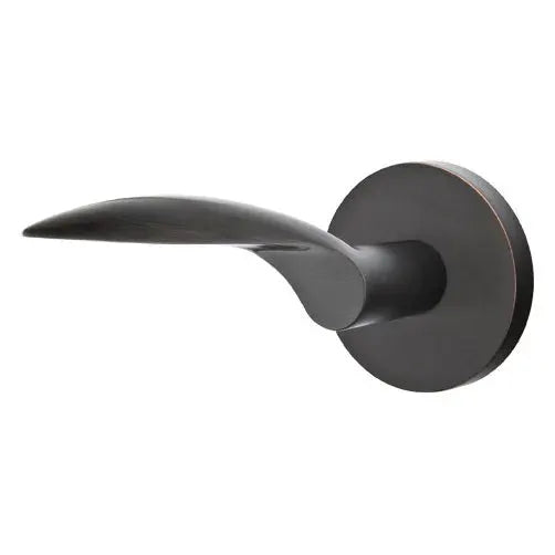 Emtek Mercury Door Lever with Disk Rose by Emtek