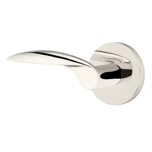 Emtek Mercury Door Lever with Disk Rose by Emtek