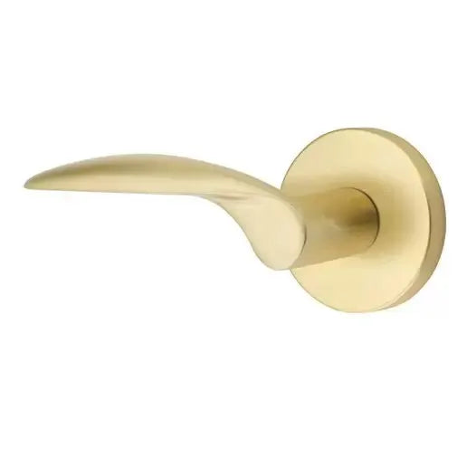 Emtek Mercury Door Lever with Disk Rose by Emtek