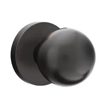 Emtek Orb Door Knob and Disk Rose by Emtek