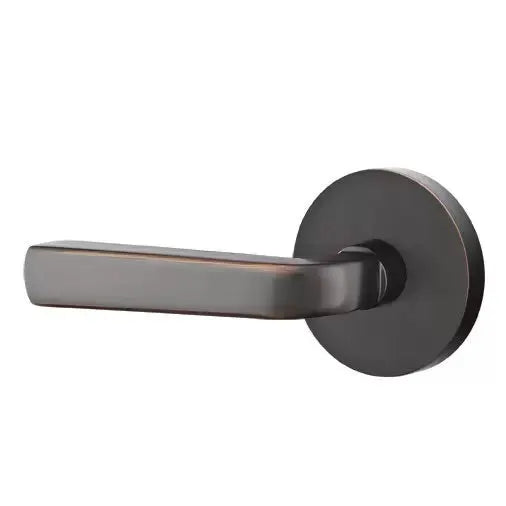 Emtek Sion Door Lever with Disk Rose by Emtek