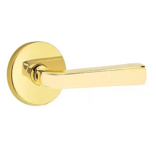 Emtek Sion Door Lever with Disk Rose by Emtek