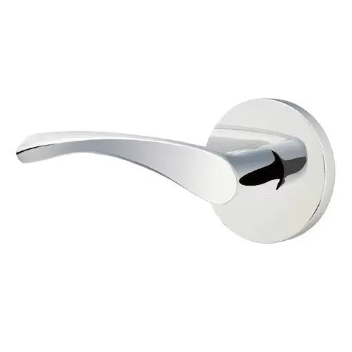 Emtek Triton Door Lever with Disk Rose by Emtek