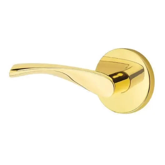 Emtek Triton Door Lever with Disk Rose by Emtek