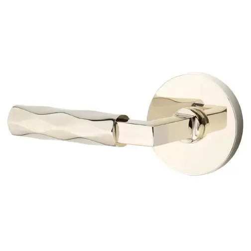 Emtek Tribeca Lever with L-Square Stem and Disc Rose by Emtek