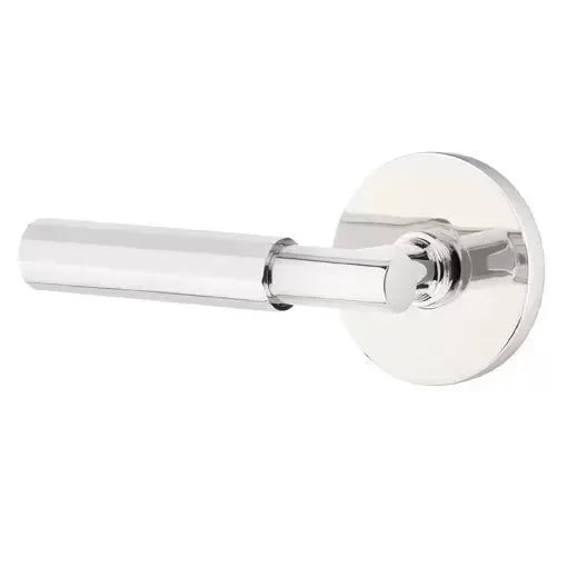 polished chrome lever