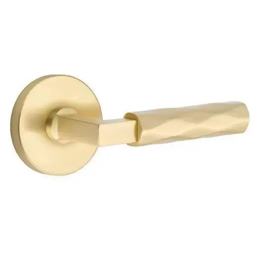 Emtek Tribeca Lever with L-Square Stem and Disc Rose by Emtek