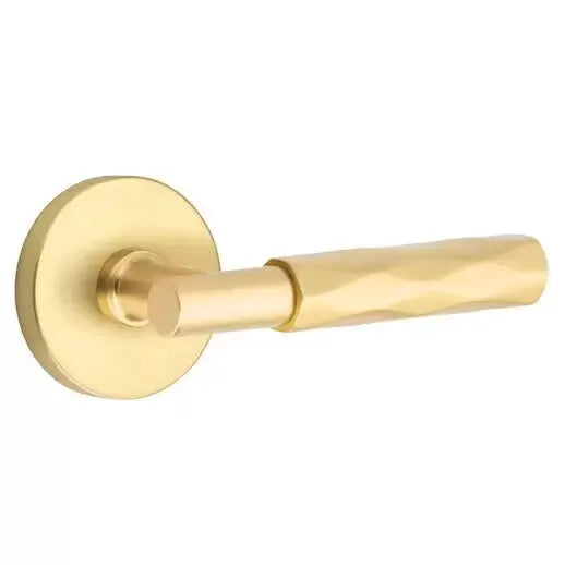 Emtek Tribeca Lever with T-Bar Stem and Disc Rose by Emtek