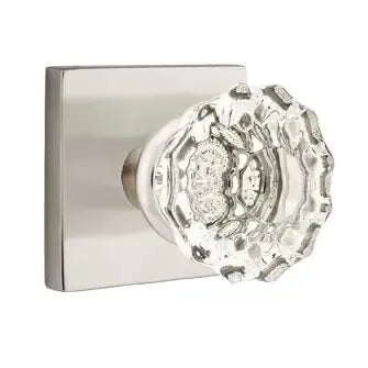 Emtek Astoria Door Knob with Square Rose by Emtek