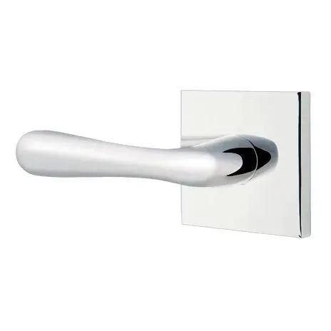 Emtek Basel Door Lever with Square Rose by Emtek