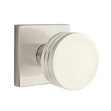 Emtek Bern Door Knob and Square Rose by Emtek