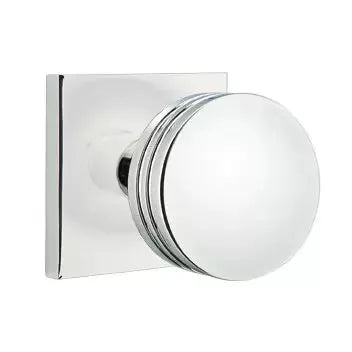 Emtek Bern Door Knob and Square Rose by Emtek