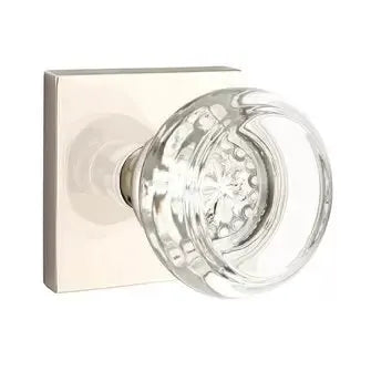 Emtek Georgetown Door Knob with Square Rose by Emtek