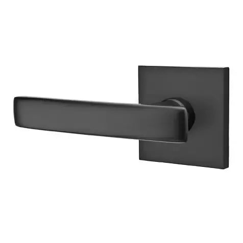 Emtek Geneva Door Lever with Square Rose by Emtek