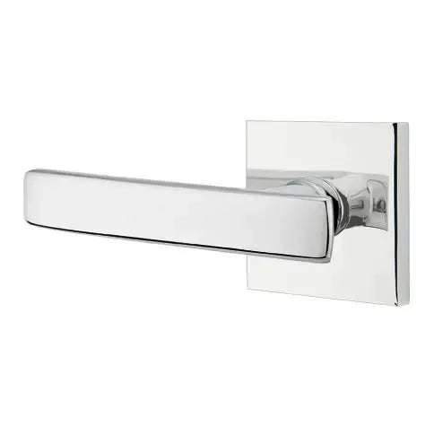Emtek Geneva Door Lever with Square Rose by Emtek