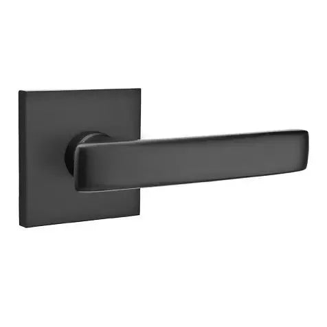 Emtek Geneva Door Lever with Square Rose by Emtek