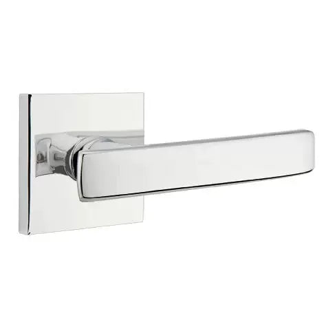 Emtek Geneva Door Lever with Square Rose by Emtek
