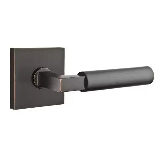 Emtek Hercules Door Lever with Square Rose by Emtek