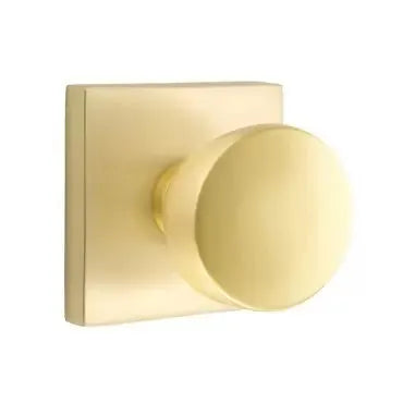 Emtek Laurent Door Knob and Square Rose by Emtek