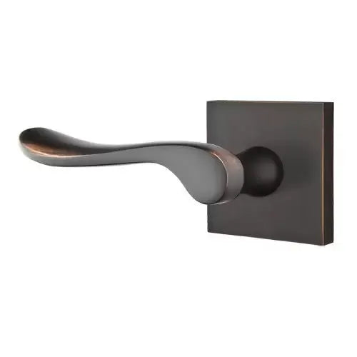 Emtek Luzern Door Lever with Square Rose by Emtek