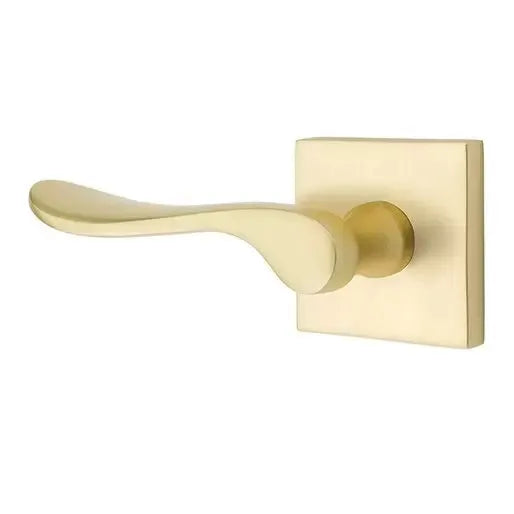 Emtek Luzern Door Lever with Square Rose by Emtek