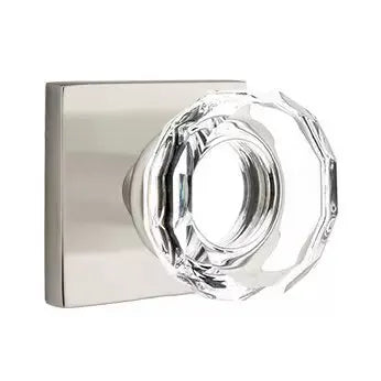 Emtek Lowell Door Knob with Square Rose by Emtek