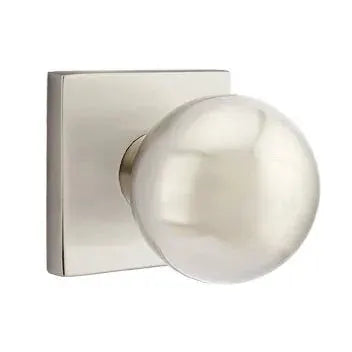 Emtek Orb Door Knob and Square Rose by Emtek
