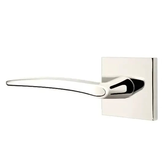 Emtek Poseidon Door Lever with Square Rose by Emtek