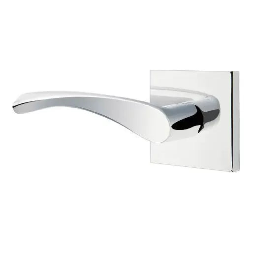 Emtek Triton Door Lever with Square Rose by Emtek