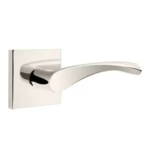 Emtek Triton Door Lever with Square Rose by Emtek