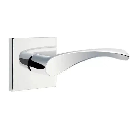 Emtek Triton Door Lever with Square Rose by Emtek