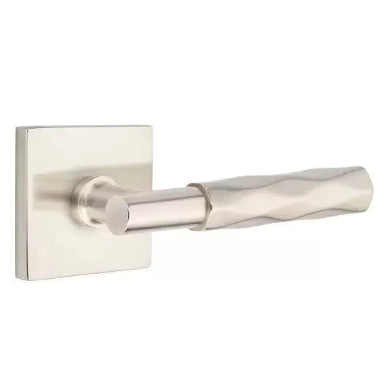 Emtek Tribeca Lever with T-Bar Stem and Square Rose by Emtek