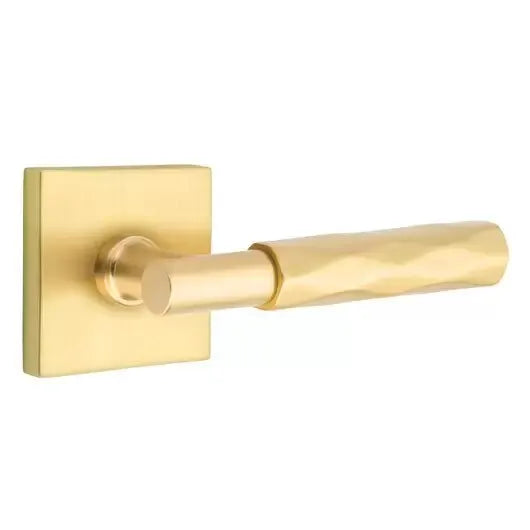 Emtek Tribeca Lever with T-Bar Stem and Square Rose by Emtek