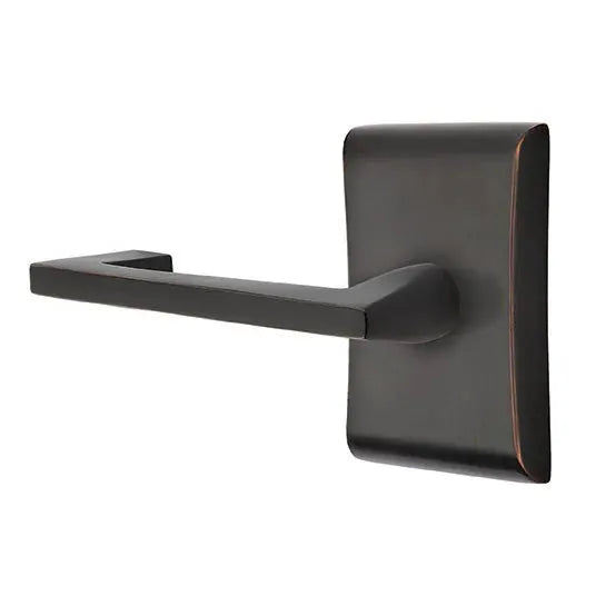 Emtek Argos Door Lever with Neos Rose by Emtek