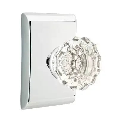 Emtek Astoria Door Knob with Neos Rose by Emtek