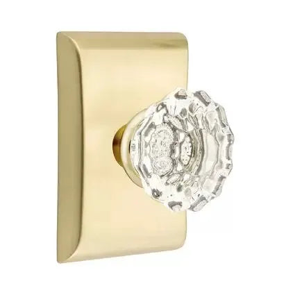 Emtek Astoria Door Knob with Neos Rose by Emtek