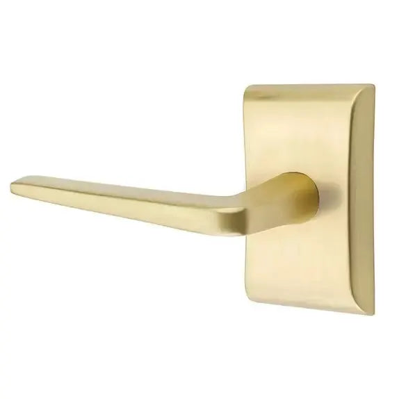 Emtek Athena Door Lever with Neos Rose by Emtek