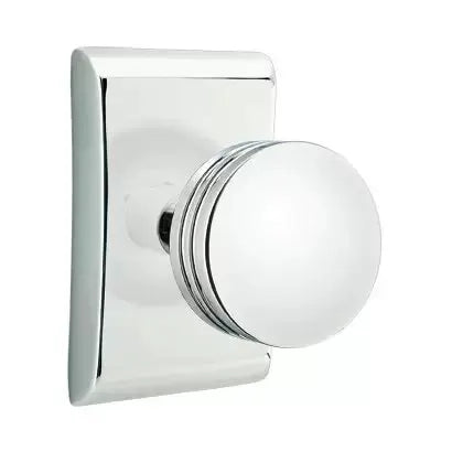 Emtek Bern Door Knob and Neos Rose by Emtek