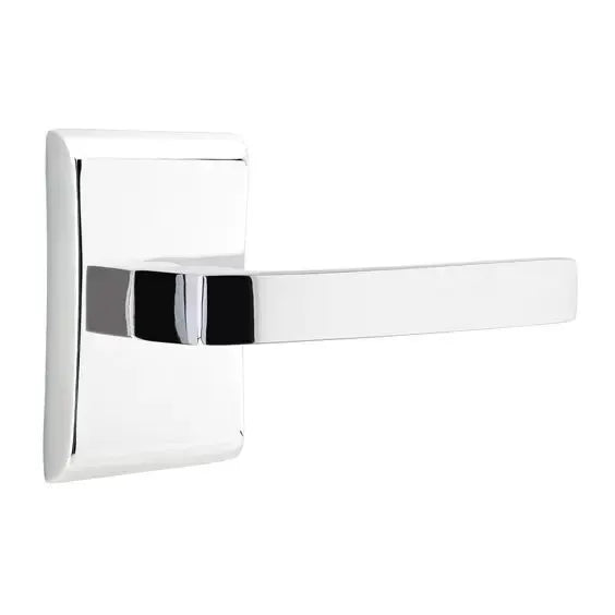 Emtek Breslin Lever with Neos Rose by Emtek